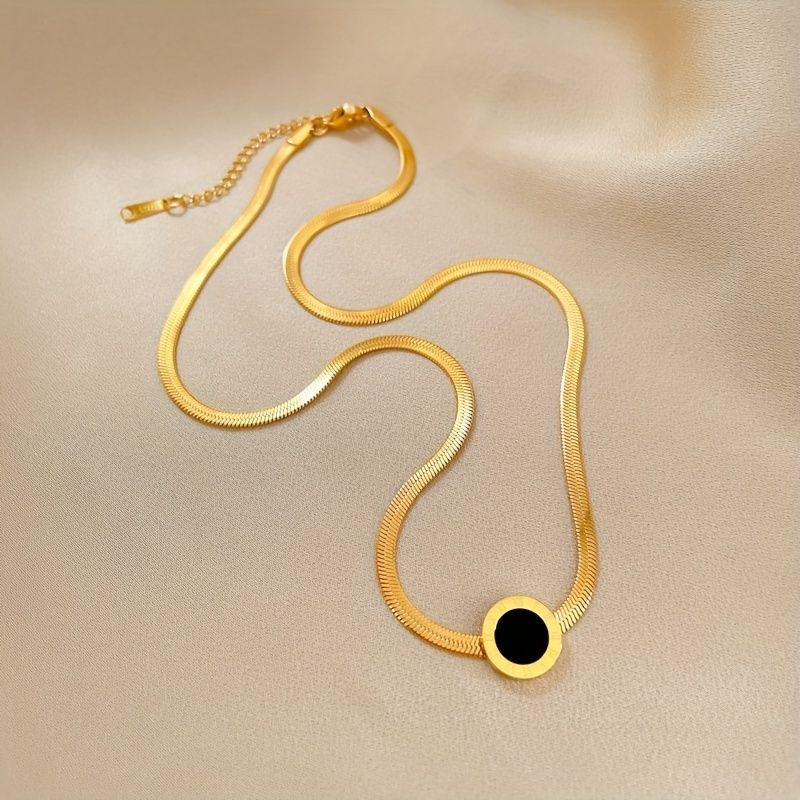 Stainless Steel Chain Choker Necklace