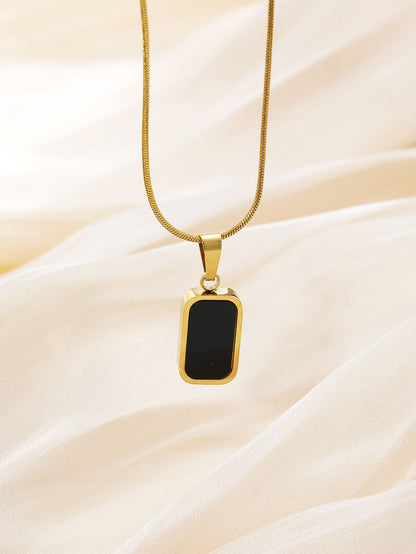 Modern Chic Rectangle Pendant