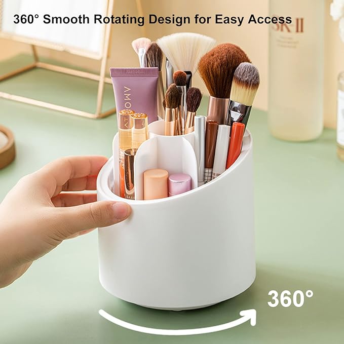 360 Degree Rotation Cosmetic Brush holder